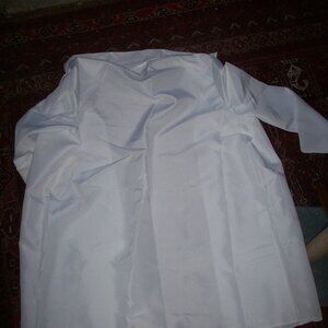 White Lab Laboratory Coat Medical Hospital Research Spirit Halloween Costume